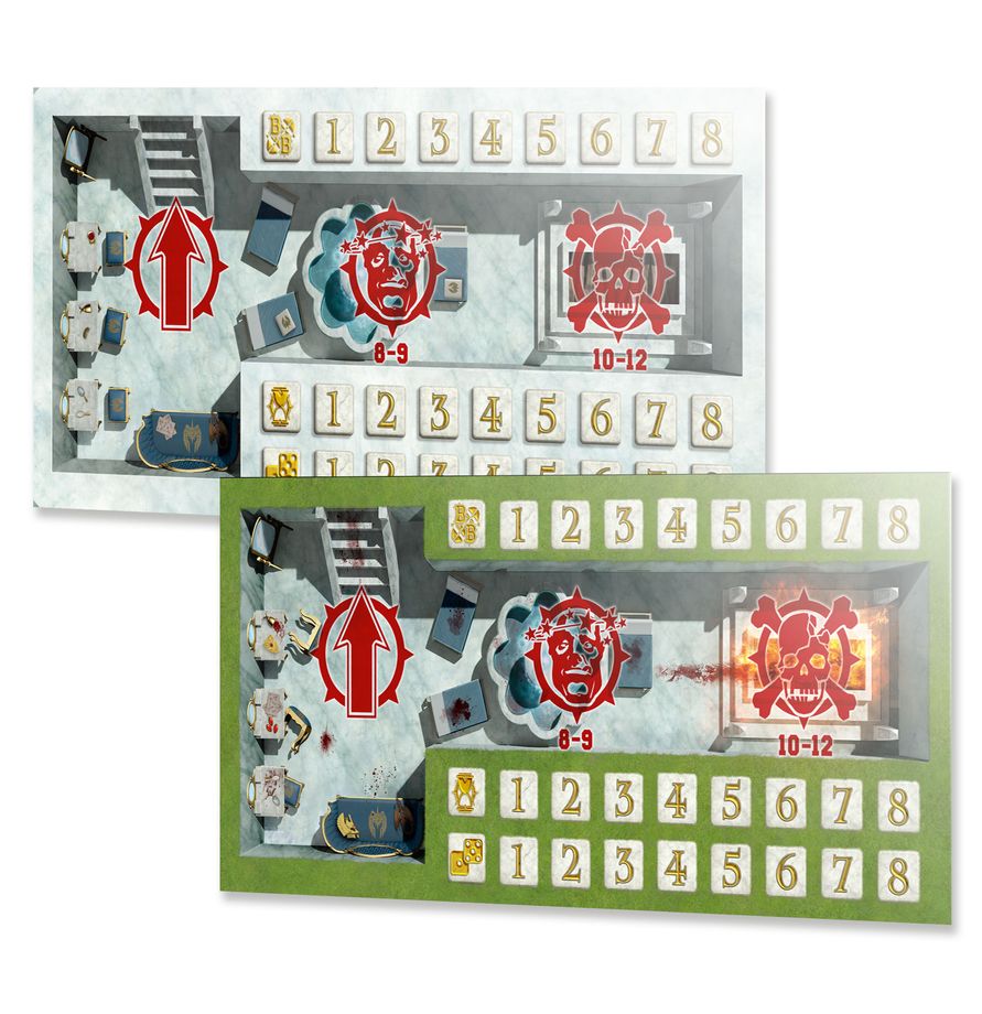 Blood Bowl - Blood Bowl – High Elf Pitch and Dugouts (202-65)