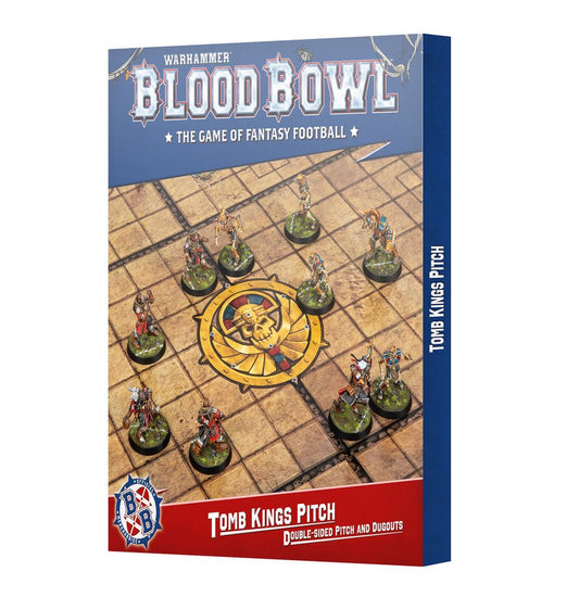Blood Bowl - Tomb Kings Pitch: Double-sided Pitch and Dugouts Set (202-60)
