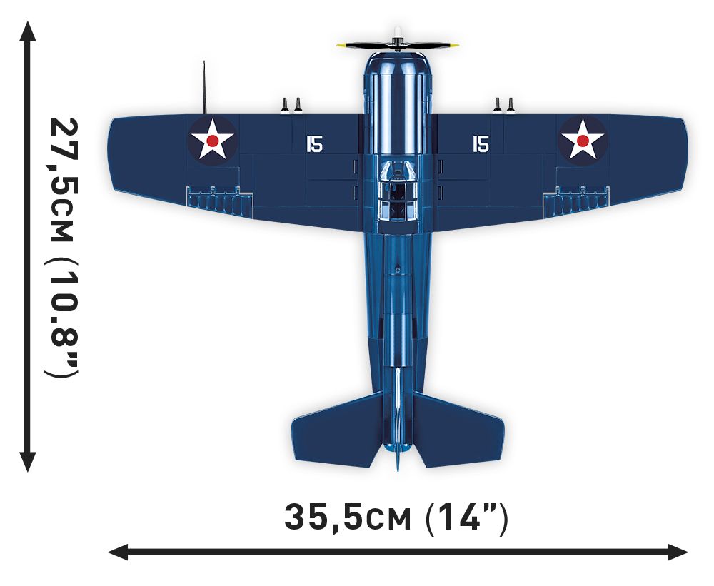 Cobi 5731 - Historical Collection - F4F Wildcat - Northrop Grumman