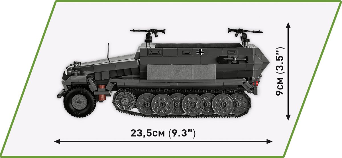 Cobi 2552 - Historical Collection - Sd.Kfz.251/1 Ausf. A