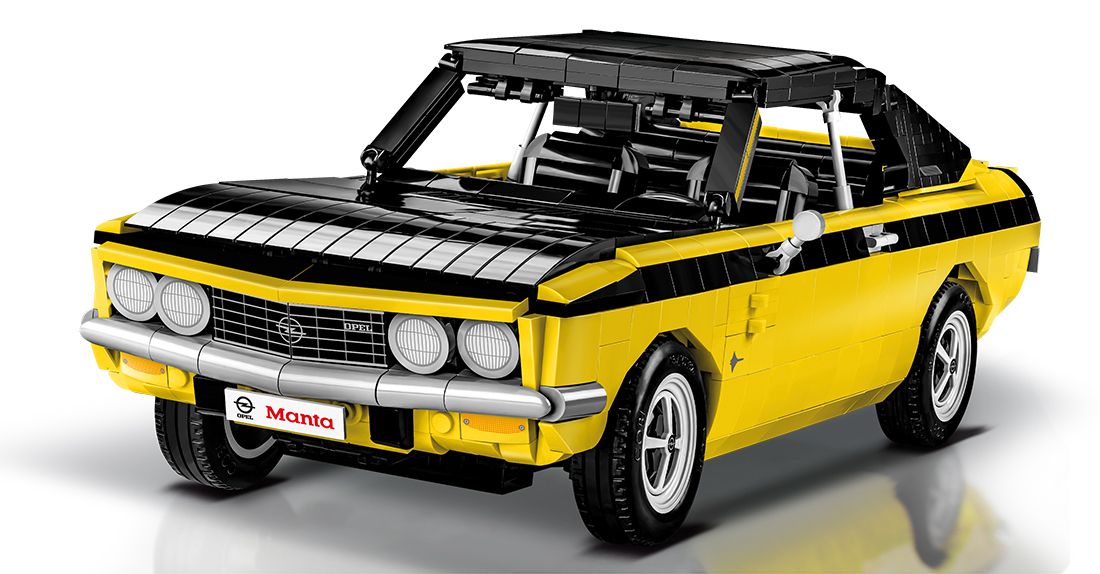 Cobi 24339 - Autos - Maßstab 1:12 - Opel Manta A 1970