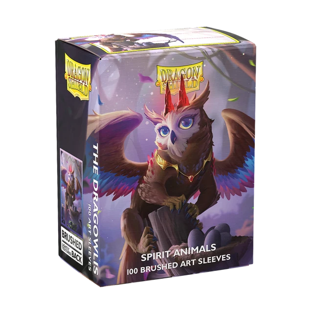 Dragon Shield Matte Sleeves - Brushed Art Sleeves Spirit Animals, the Drawoglis - AT-12132