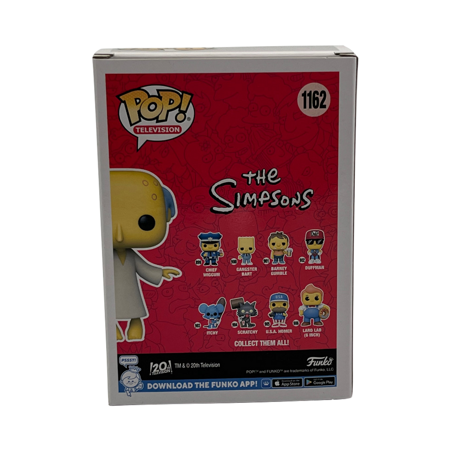 Funko POP! Television: Simpsons- Glowing Mr. Burns (Exclusive) #1162