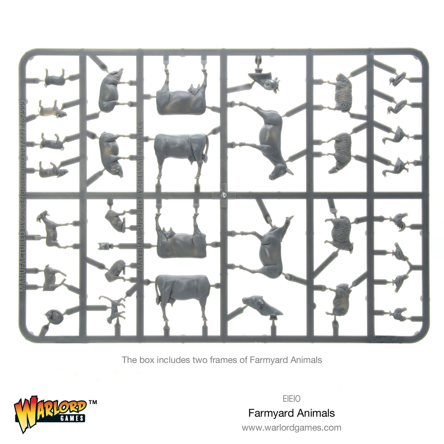 Bolt Action 2 Scenery Farmyard Animals - EN - EIEIO