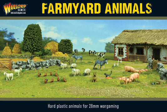 Bolt Action 2 Scenery Farmyard Animals - EN - EIEIO