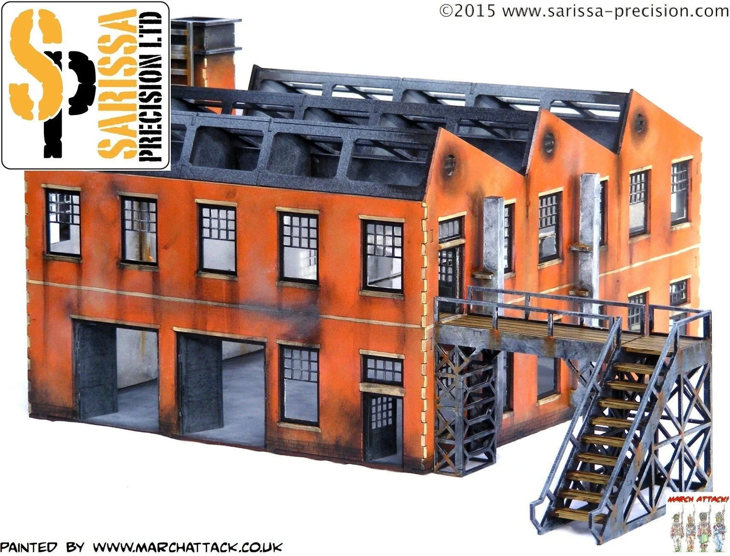 Sarissa Hobby & Terrain - Large Factory -  L001