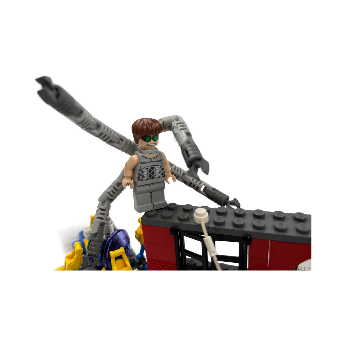 LEGO® Spider-Man 4857 Doc Ocks Fusionslabor mit BA/Figuren ohne OVP