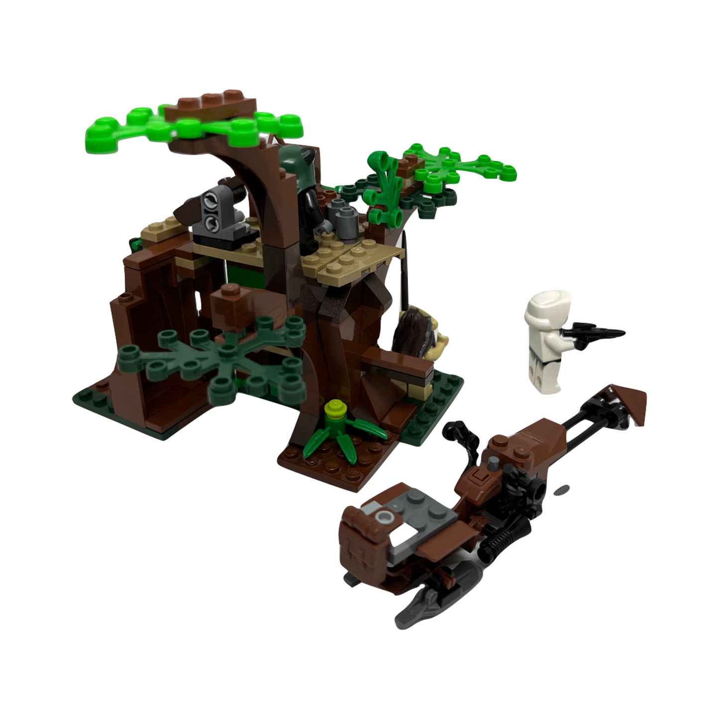 LEGO® Star Wars 7956 Ewok™ Attack - gebraucht mit Figuren ohne OVP/BA