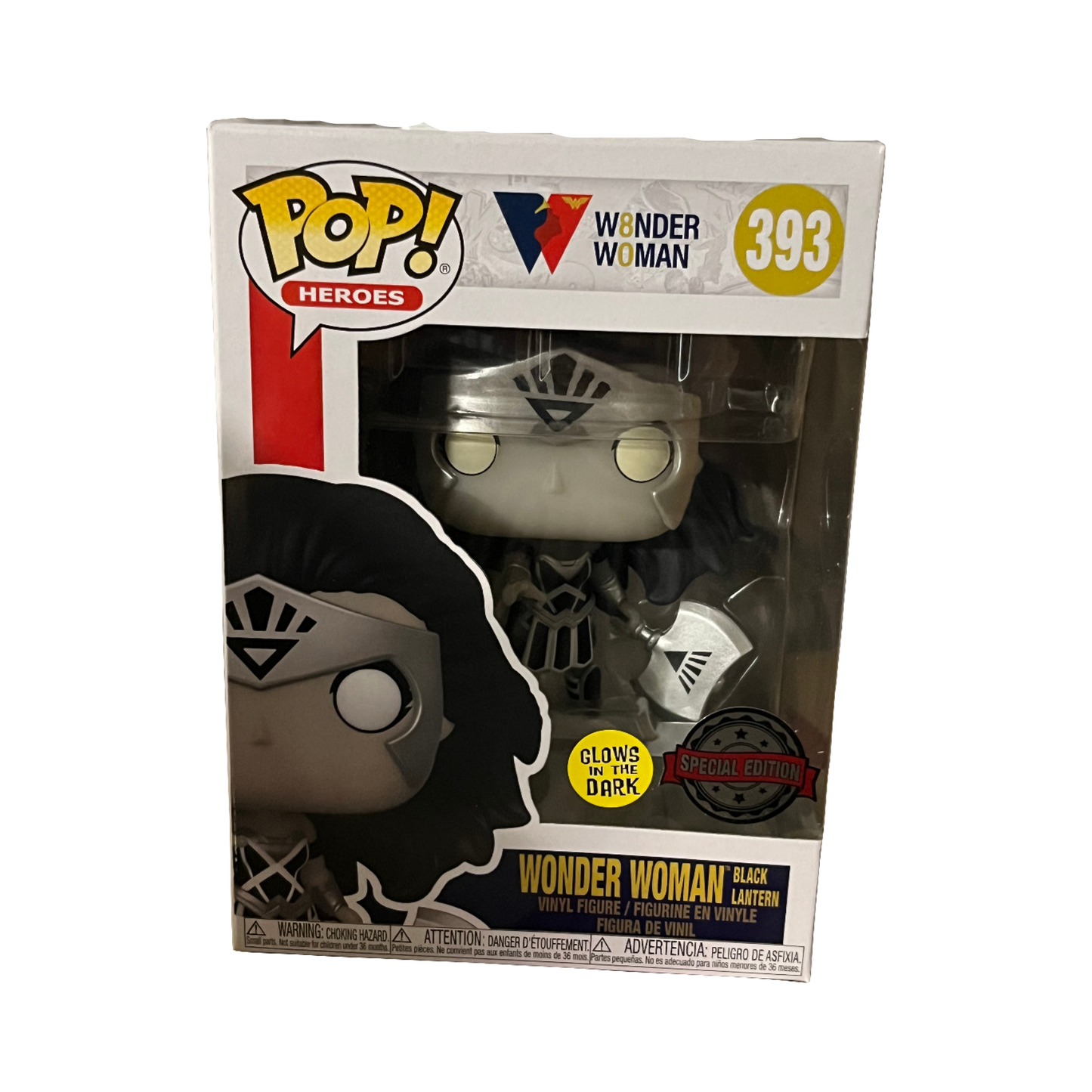 Funko POP! WW 80th - Wonder Woman (Black Lantern) #