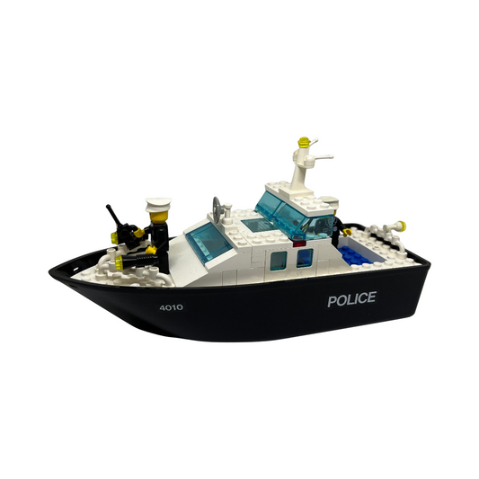 LEGO® 4010 Police Rescue Boat - gebraucht 100% komplett