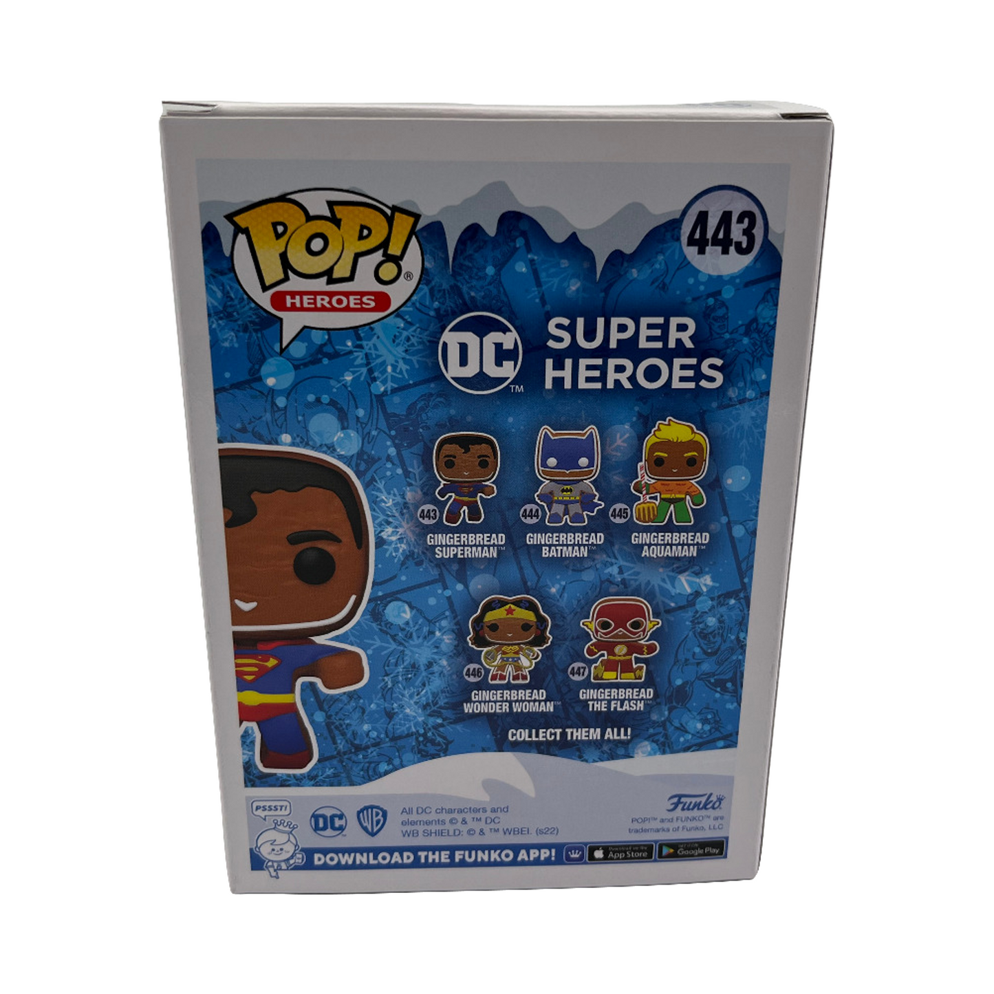 Funko POP! Heroes: DC Holiday - Superman(GB) - #443