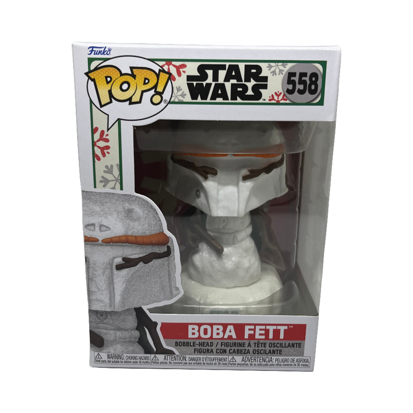 Funko POP! Star Wars: Holiday - Boba Fett (SNWMN) #558 FK64334