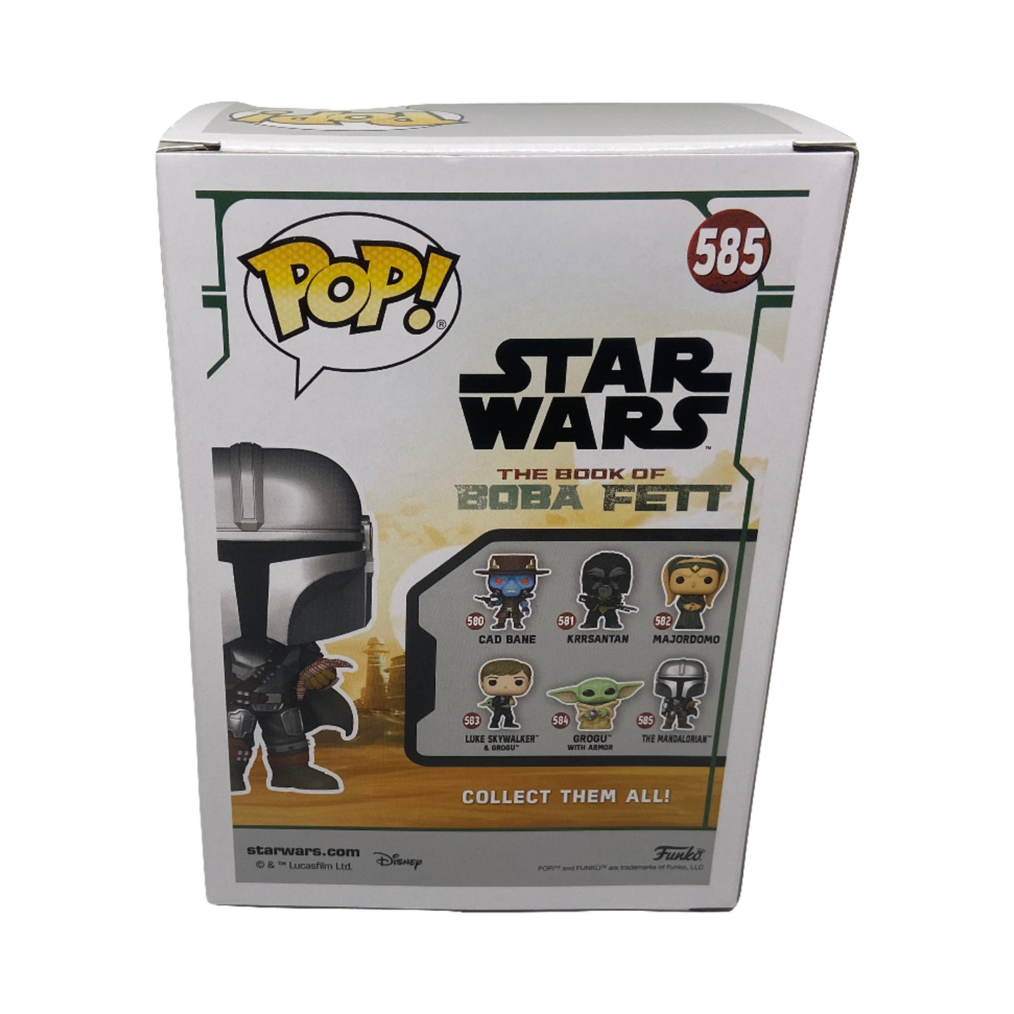 Funko POP! Star Wars Book of Boba Fett S2 - Mando w/pouch #585 FK68654