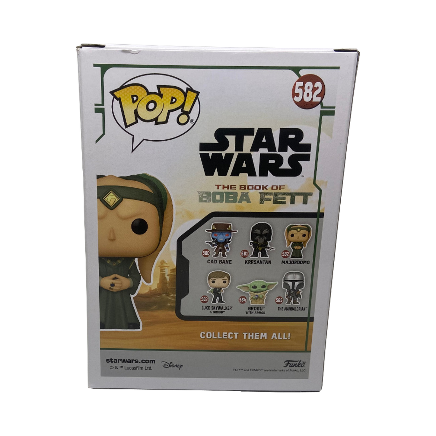 Funko POP! Star Wars Book of Boba Fett S2 - Majordomo #582 FK68653