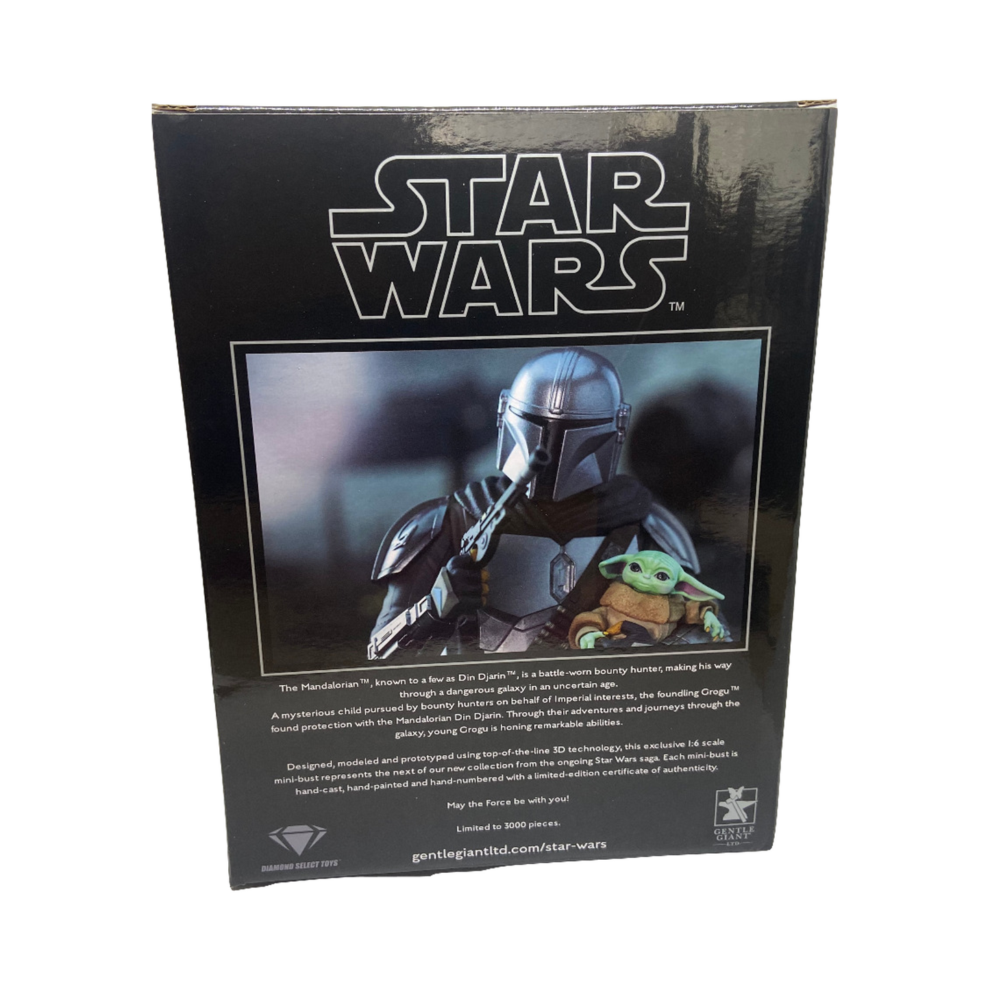 Gentle Giant - Star Wars The Mandalorian With Grogu 1/6 Scale Px Bust