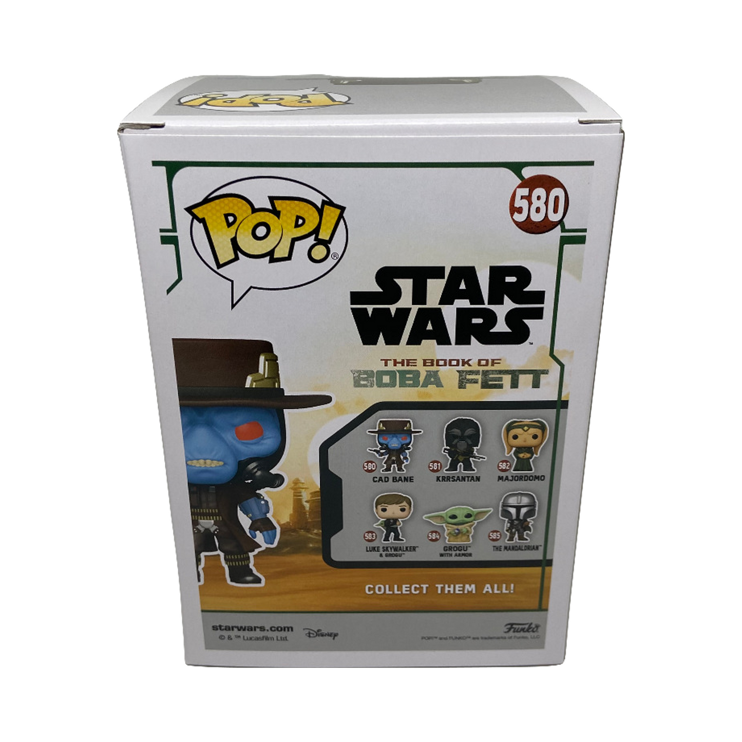 Funko POP! Star Wars Book of Boba Fett S2 - Cad Bane #580