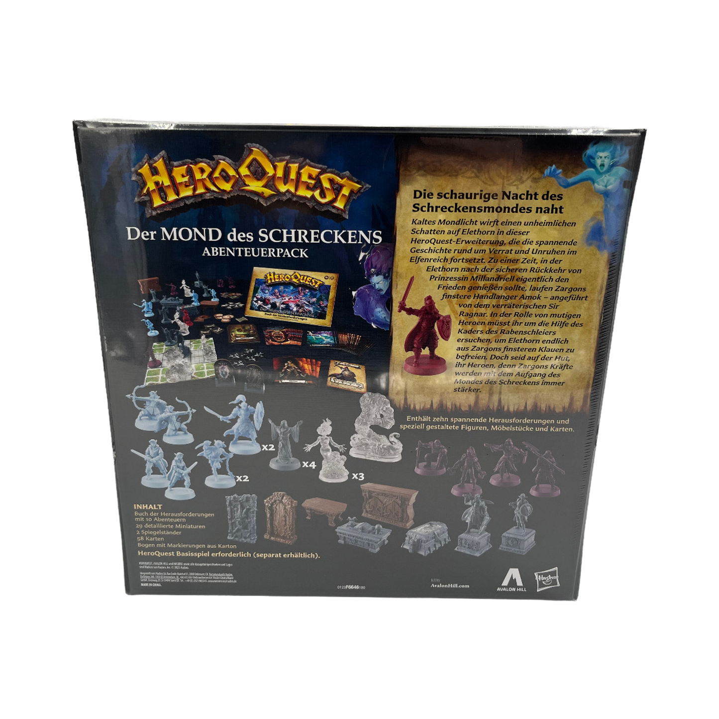 Avalon Hill HeroQuest Der Mond des Schreckens Abenteuerpack - DE