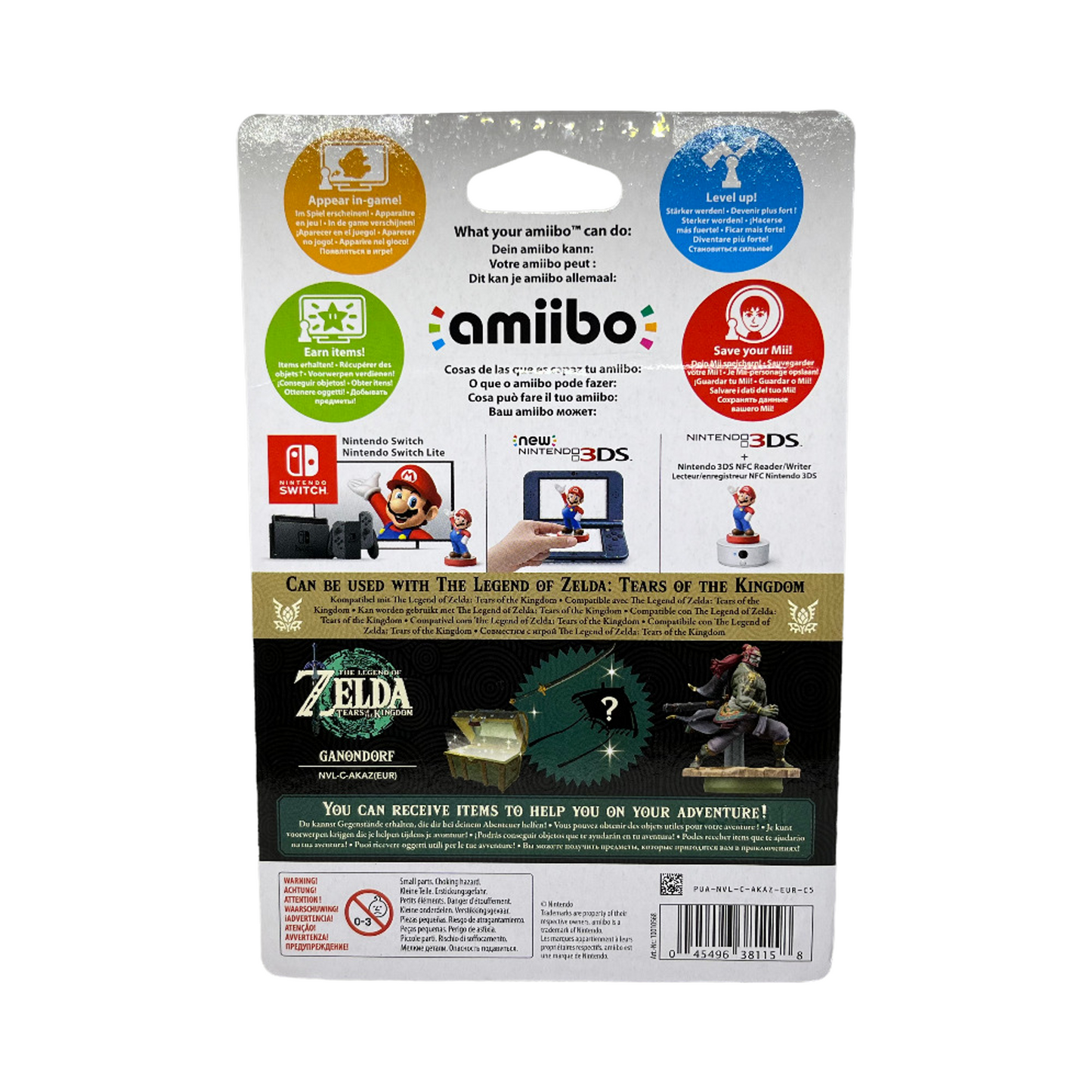 Nintendo Amiibo The Legend of Zelda Tears of the Kingdom Collection Ganondorf