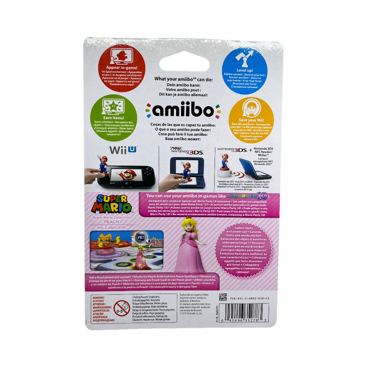 Nintendo Amiibo Super Mario Collection Peach