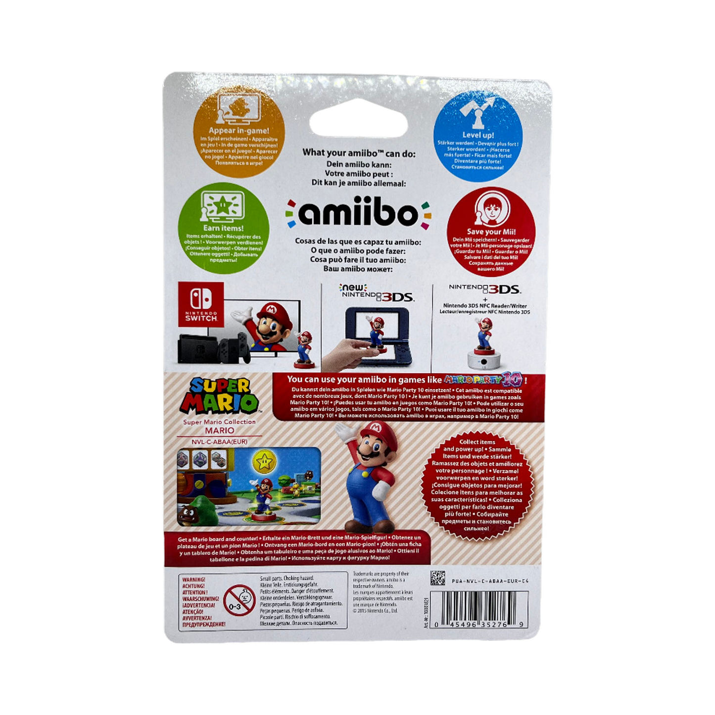 Nintendo Amiibo Super Mario Collection Super Mario