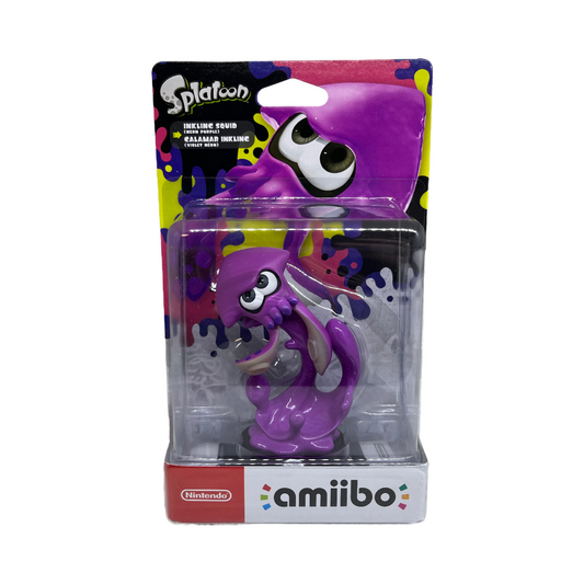 Nintendo Amiibo Splatoon Collection Tintenfisch Neonlila