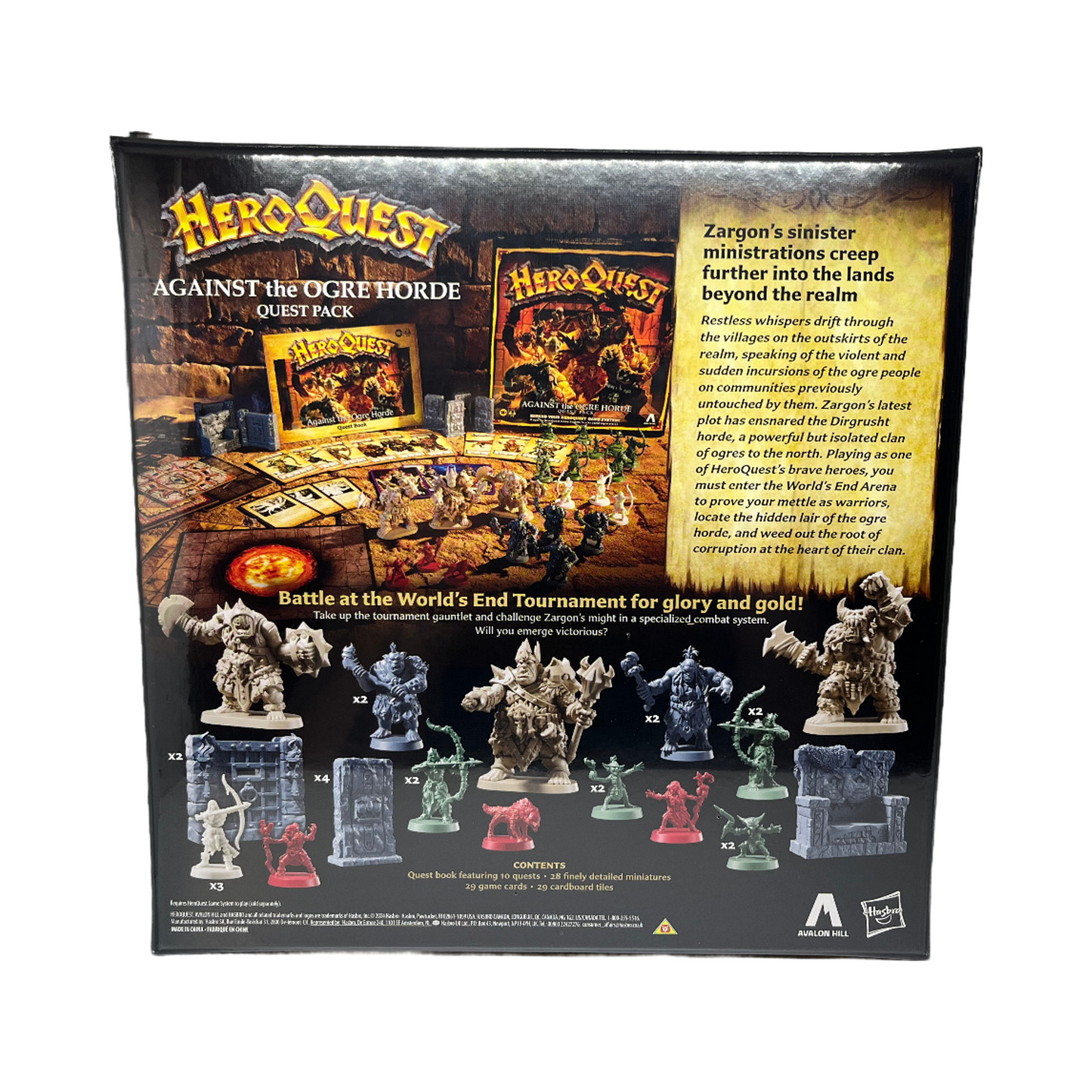 Heroquest - Against the Ogre Horde Quest Pack - EN