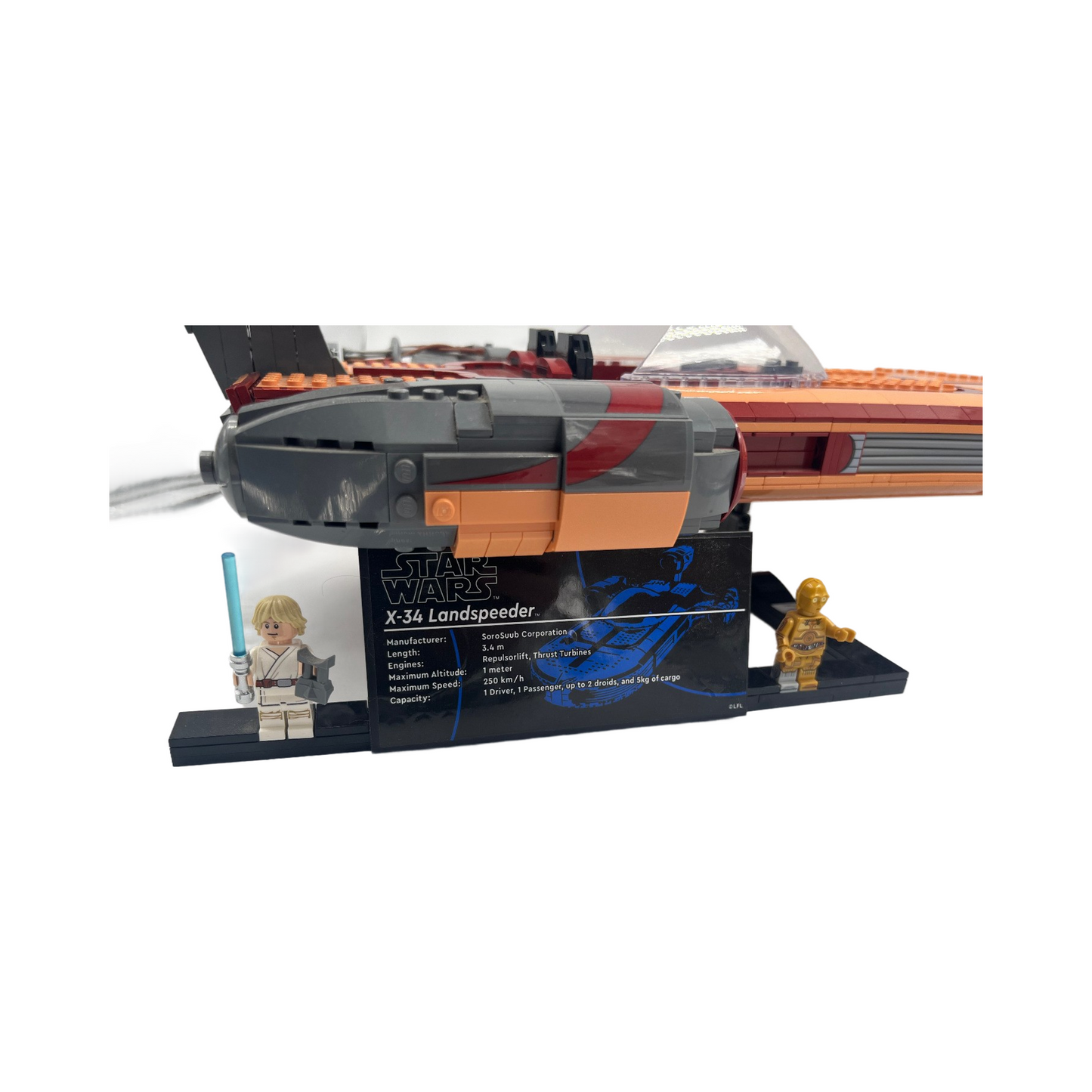 LEGO® Star Wars 75341 Luke Skywalker’s Landspeeder™ - gebraucht mit OVP/Figuren