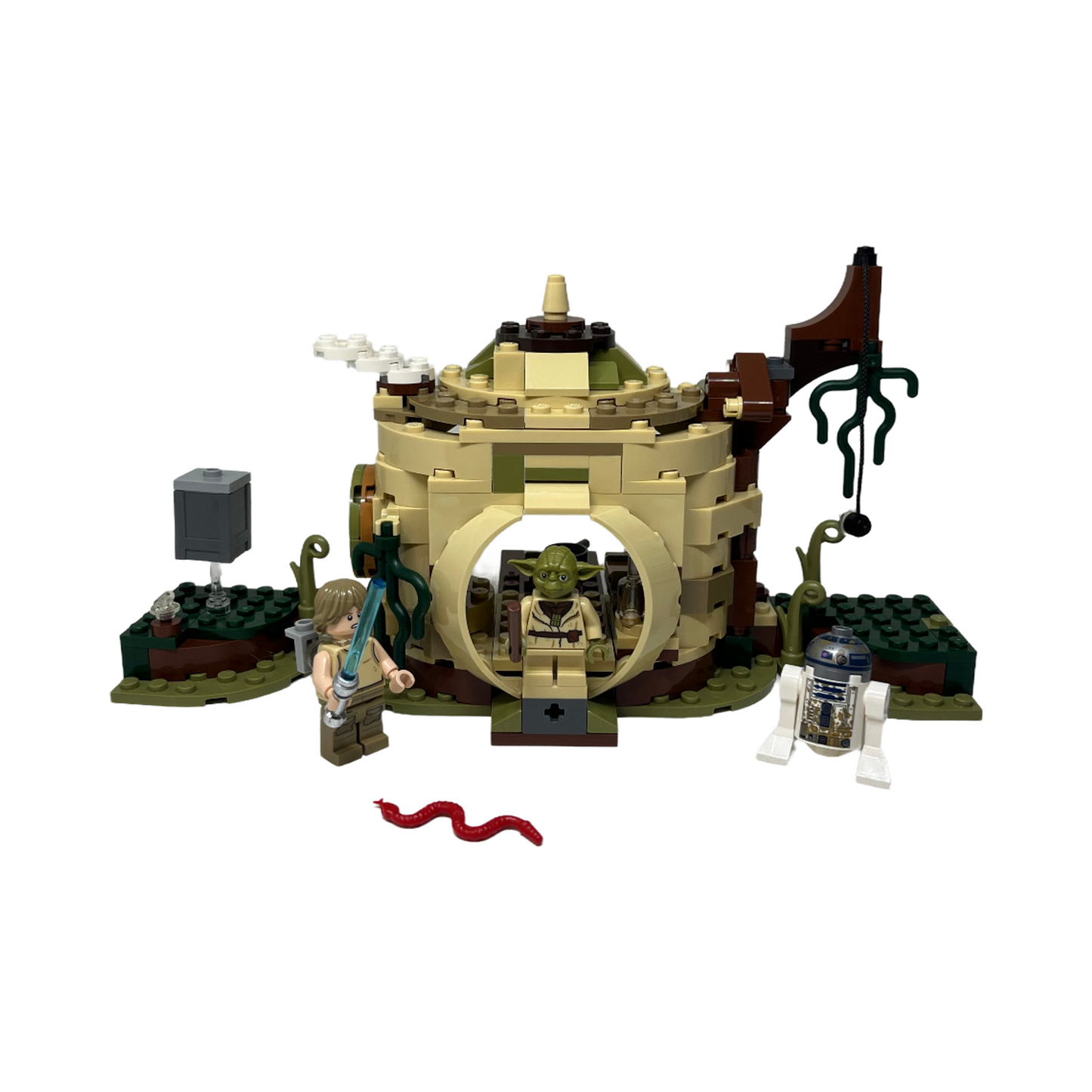 LEGO® Star Wars 75208 Yodas Hütte - gebraucht mit Figuren