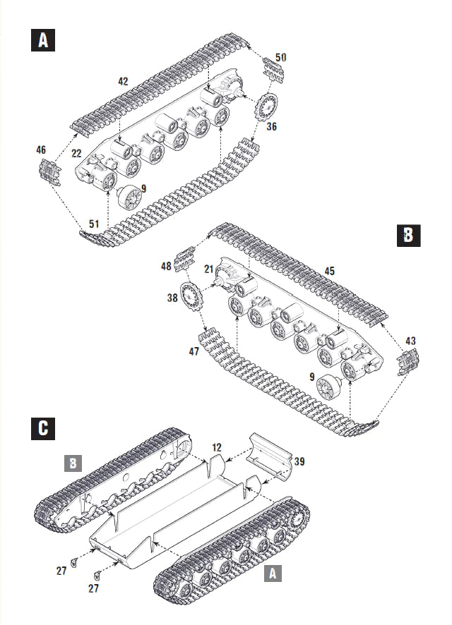 Bolt Action 2 KV1/2 Heavy Tank - 402014001