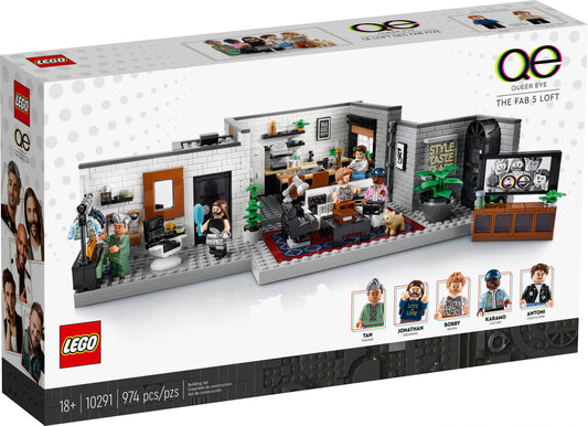 LEGO® 10291 - Icons: Queer Eye - Das Loft der Fab 5