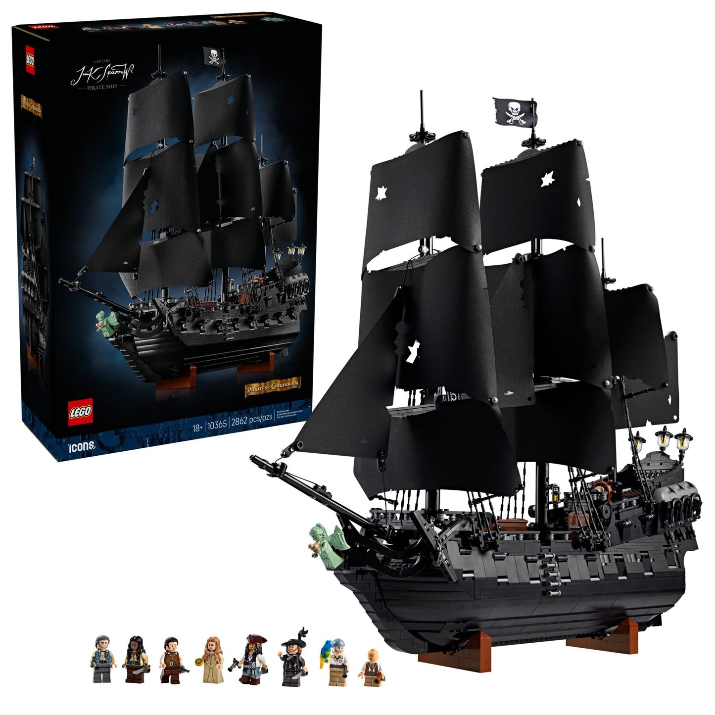 LEGO® Icons 10365 Captain Jack Sparrows Piratenschiff "Black Pearl"