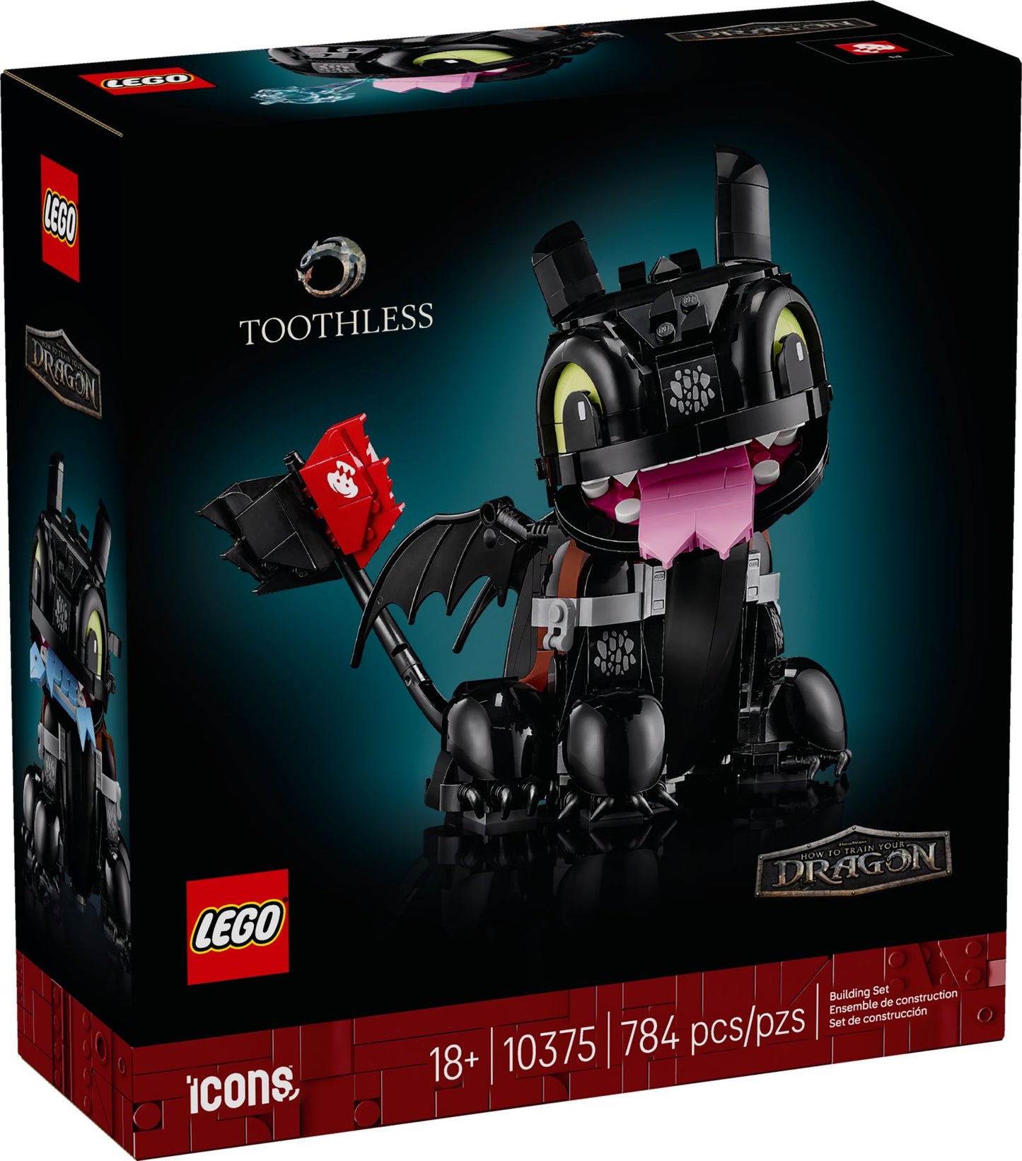 LEGO® Icons 10375 Drachenzähmen Leicht Gemacht: Ohnezahn