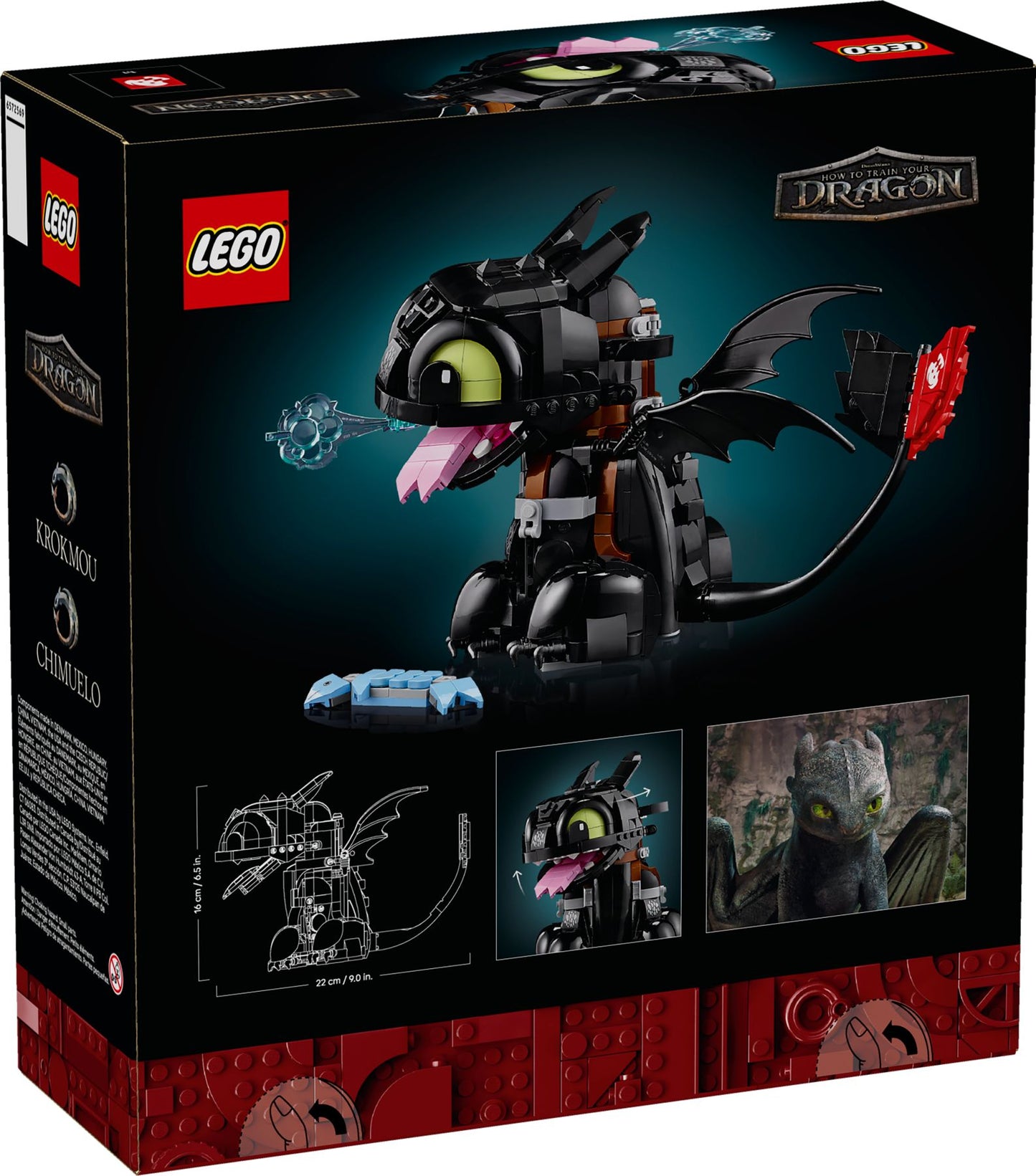 LEGO® Icons 10375 Drachenzähmen Leicht Gemacht: Ohnezahn