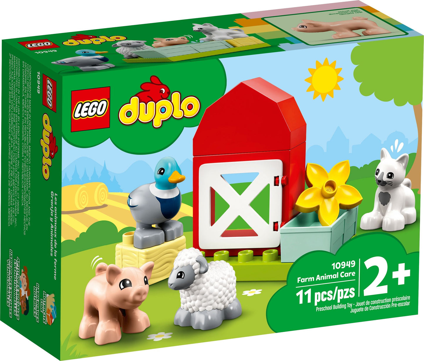 LEGO® Duplo 10949 Tierpflege auf dem Bauernhof