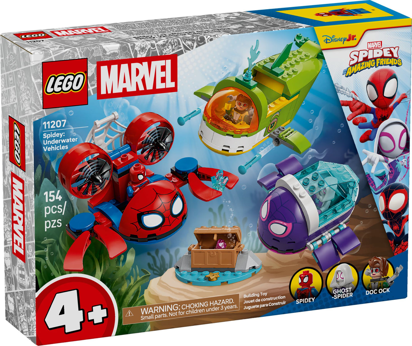 LEGO® Super Heroes 11207 Spidey: Unterwasserfahrzeuge