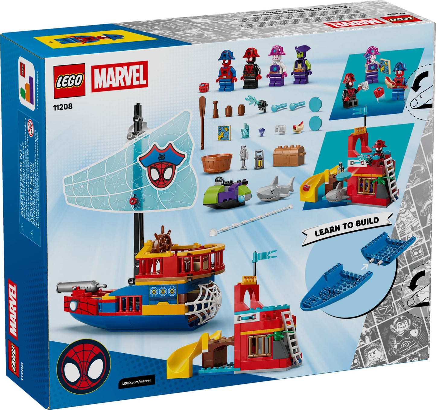 LEGO® Super Heroes 11208 Piratenschiff von Spideys Team