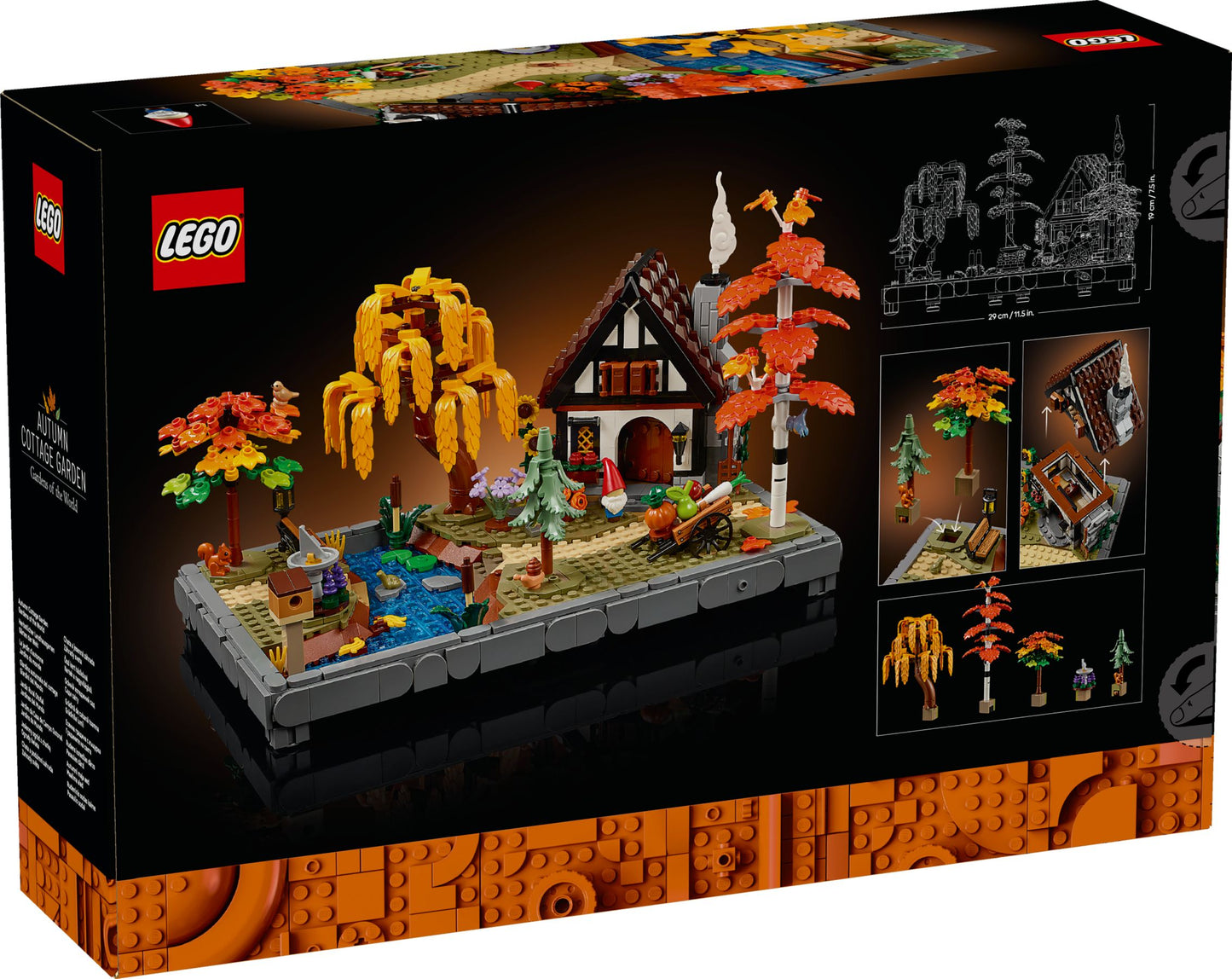 LEGO® Icons 11372 Herbstlicher Landhausgarten