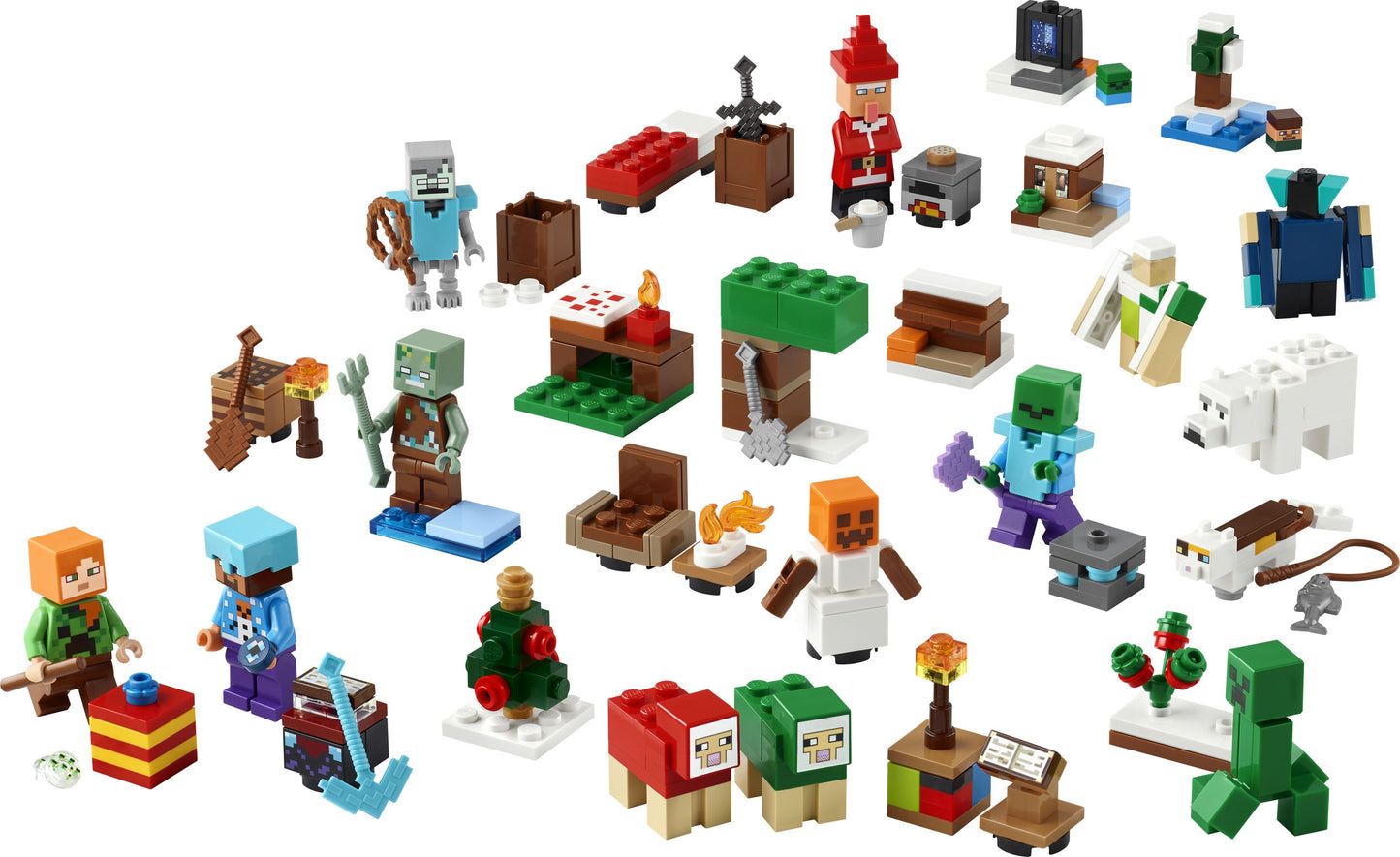 LEGO® Minecraft 21280│Minecraft® Adventskalender 2025