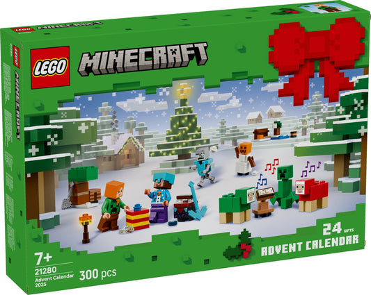 LEGO® Minecraft 21280│Minecraft® Adventskalender 2025