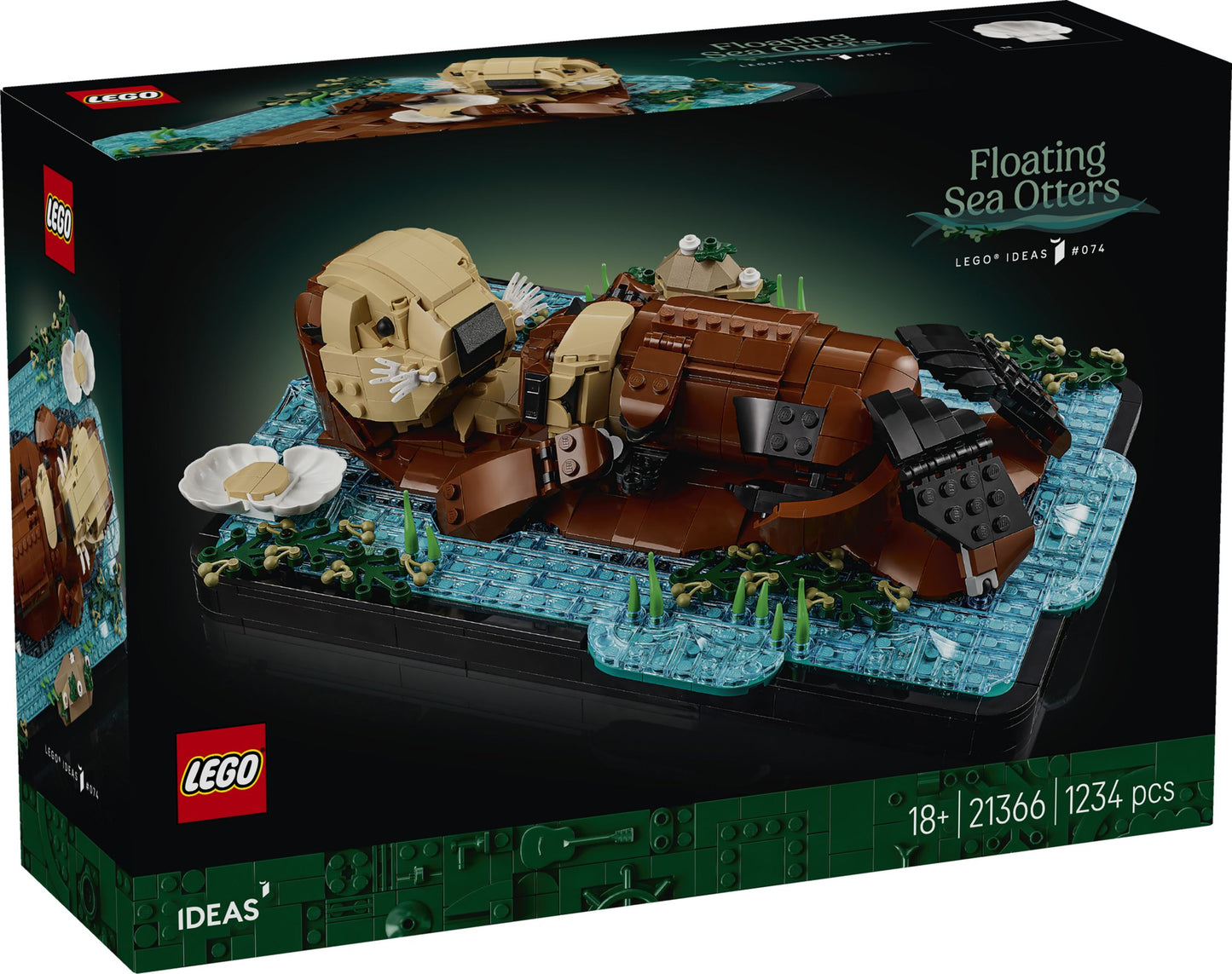 LEGO® Ideas 21366 Schwimmende Otter