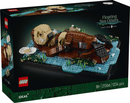 LEGO® Ideas 21366 Schwimmende Otter