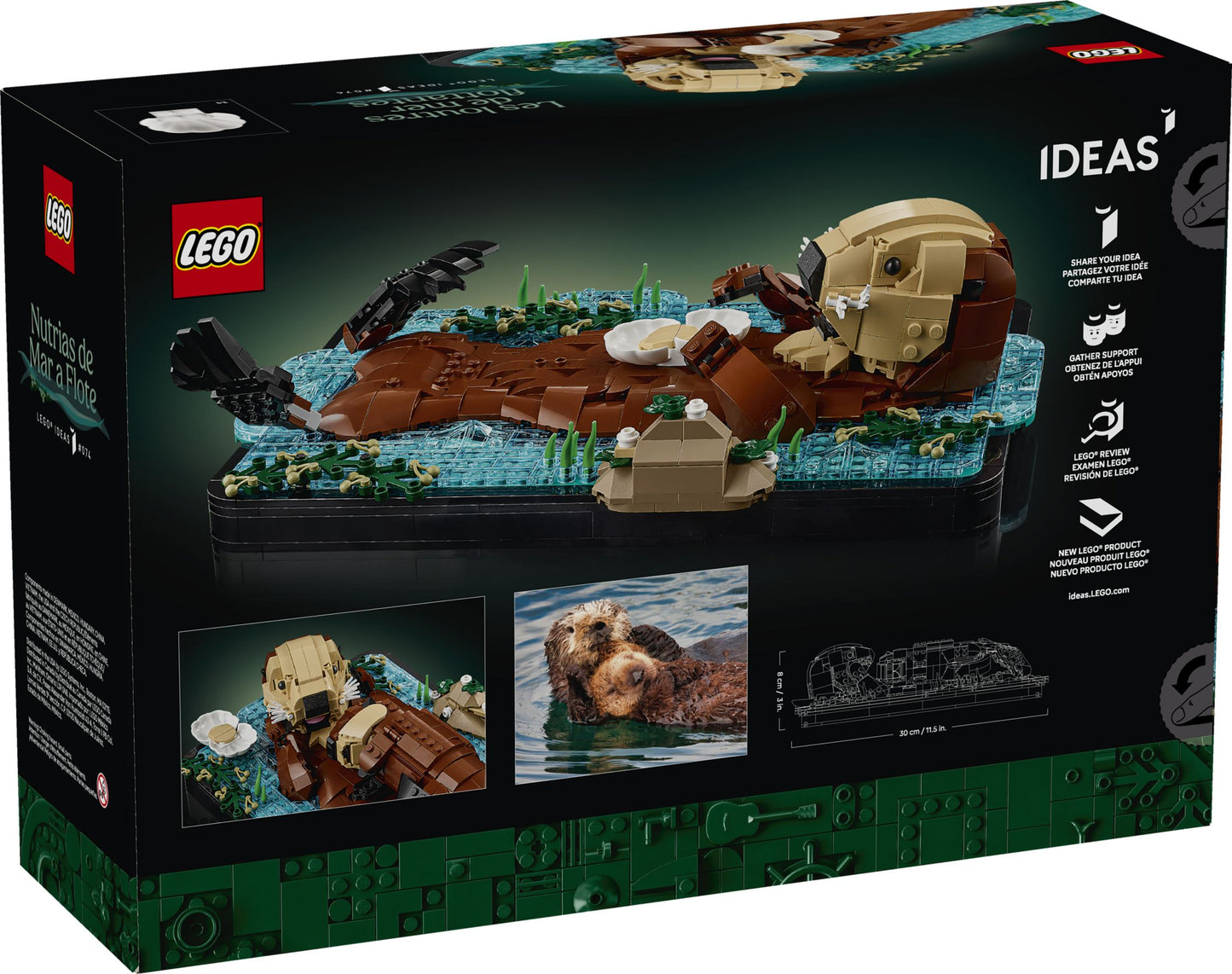 LEGO® Ideas 21366 Schwimmende Otter