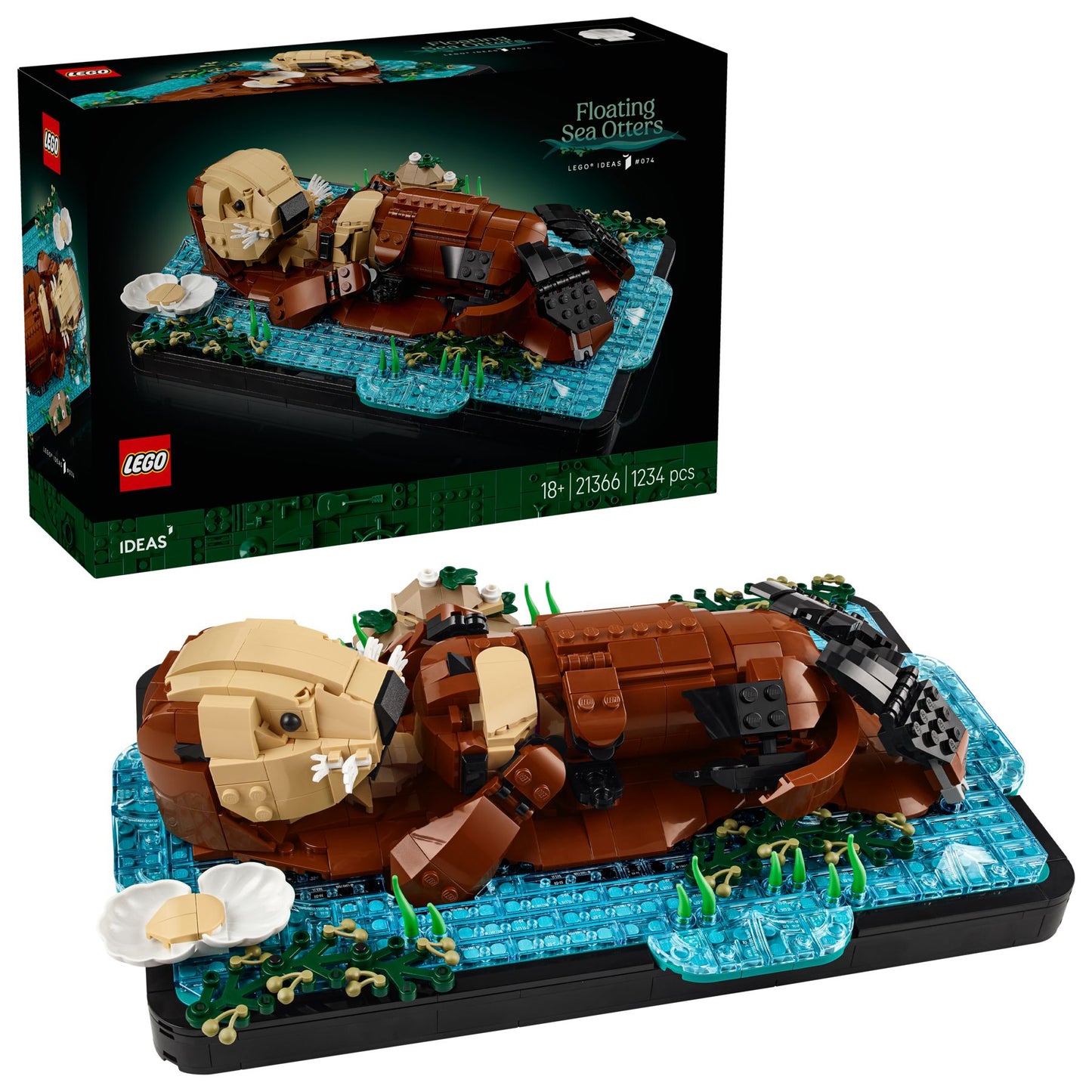 LEGO® Ideas 21366 Schwimmende Otter