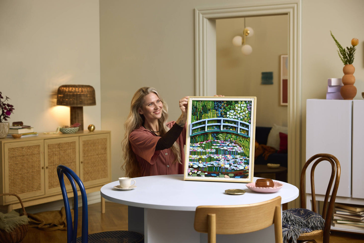 LEGO® Art 31220 Claude Monet – Brücke über einen Seerosenteich