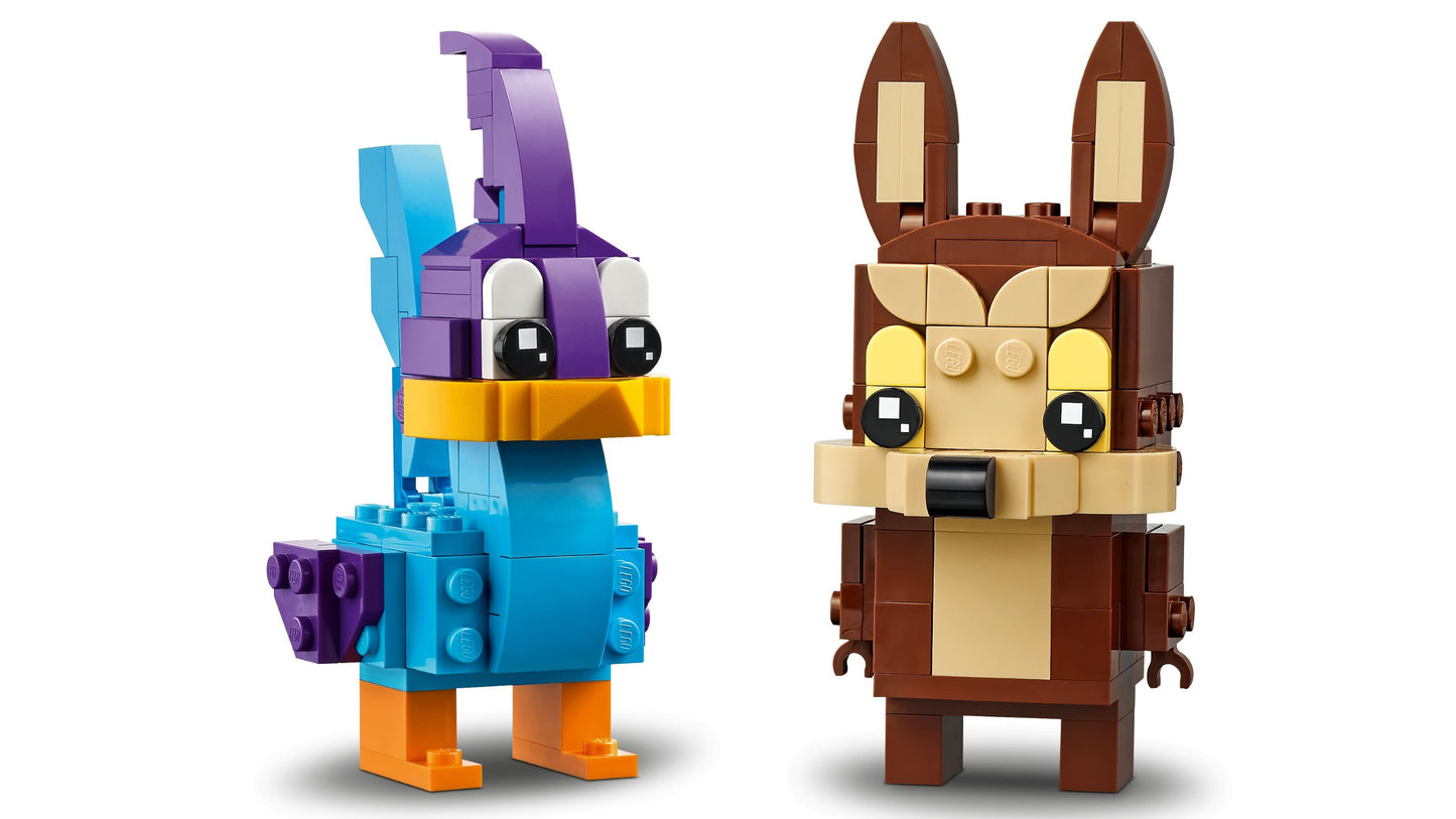 LEGO® BrickHeadz 40559 Road Runner & Wile E. Coyote