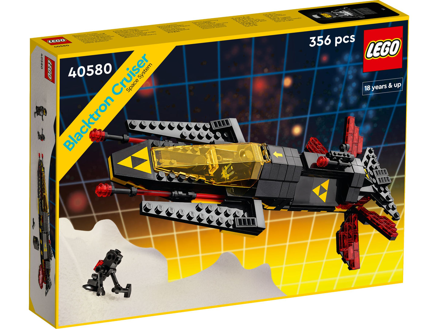 LEGO® Icons 40580 Blacktron-Raumschiff