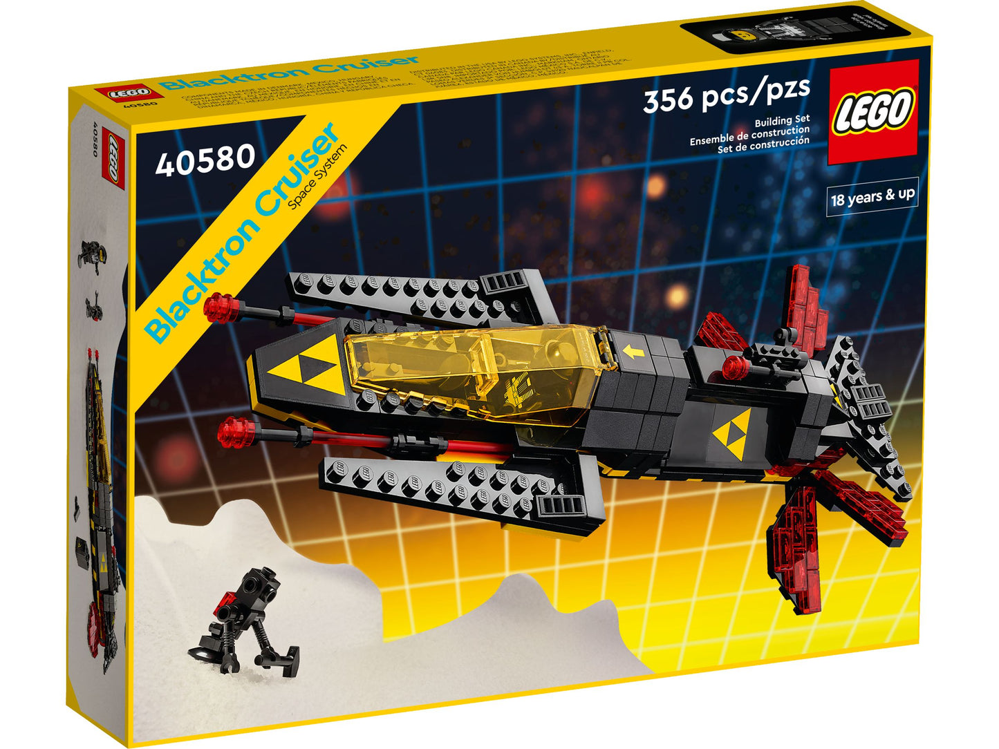 LEGO® Icons 40580 Blacktron-Raumschiff