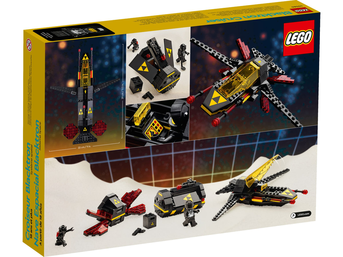 LEGO® Icons 40580 Blacktron-Raumschiff