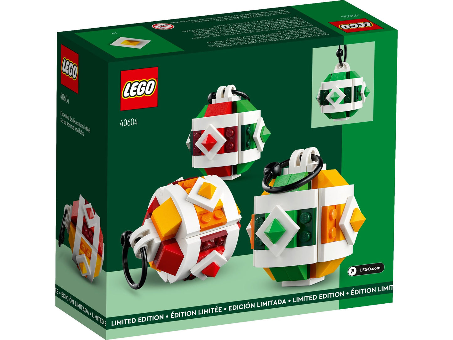 LEGO® 40604 Christbaumkugel-Set