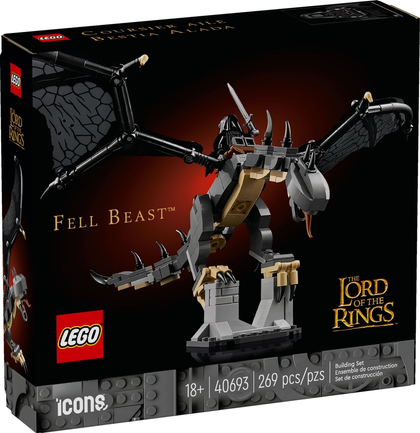 LEGO® Icons 40693 Der Herr der Ringe: Fluguntier